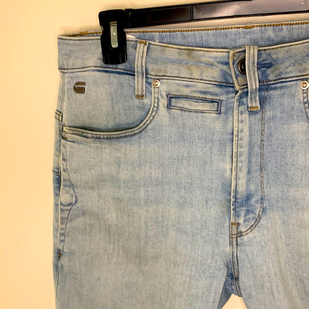 G-Star RAW - D-Staq Super Slim Jeans - 32W 32L - 91% Cotton 9% Elastics